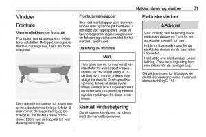 Opel-Zafira-C-Tourer-bruksanvisningen page 33 min