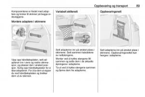 Opel-Zafira-C-Tourer-bruksanvisningen page 91 min