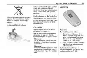 Opel-Zafira-C-Tourer-instruktionsbok page 23 min