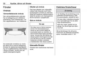 manual--Opel-Zafira-C-Tourer-instruktionsbok page 32 min