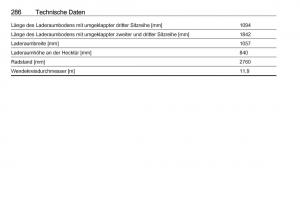 Opel-Zafira-C-FL-Handbuch page 288 min