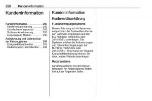 Opel-Zafira-C-FL-Handbuch page 292 min