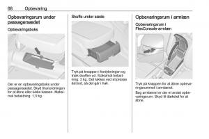 Opel-Zafira-C-FL-Bilens-instruktionsbog page 70 min