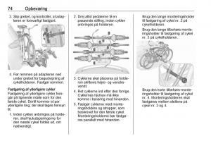 Opel-Zafira-C-FL-Bilens-instruktionsbog page 76 min