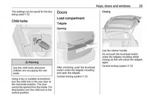 Opel-Zafira-C-FL-owners-manual page 27 min