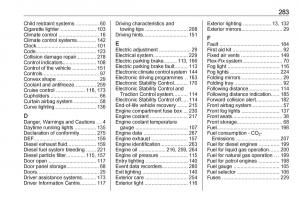Opel-Zafira-C-FL-owners-manual page 285 min