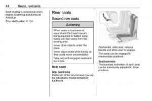 Opel-Zafira-C-FL-owners-manual page 46 min