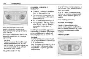 Opel-Zafira-C-FL-bruksanvisningen page 146 min