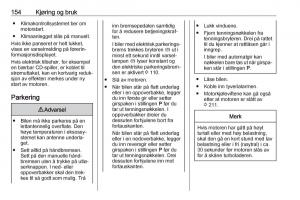 Opel-Zafira-C-FL-bruksanvisningen page 156 min