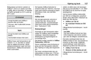Opel-Zafira-C-FL-bruksanvisningen page 159 min