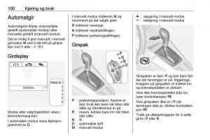 Opel-Zafira-C-FL-bruksanvisningen page 162 min