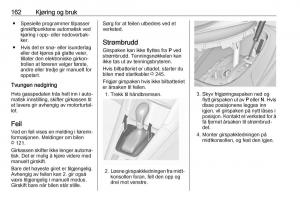 Opel-Zafira-C-FL-bruksanvisningen page 164 min