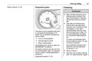 manual--Opel-Zafira-C-FL-bruksanvisningen page 19 min