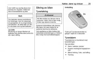 Opel-Zafira-C-FL-bruksanvisningen page 27 min