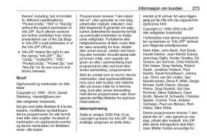 Opel-Zafira-C-FL-bruksanvisningen page 275 min