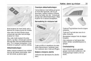 Opel-Zafira-C-FL-bruksanvisningen page 33 min