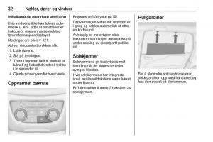 Opel-Zafira-C-FL-bruksanvisningen page 34 min