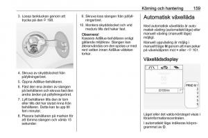 Opel-Zafira-C-FL-instruktionsbok page 161 min