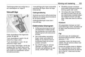 Opel-Zafira-C-FL-instruktionsbok page 163 min