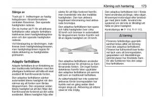 Opel-Zafira-C-FL-instruktionsbok page 175 min