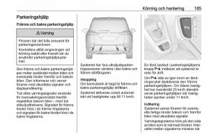 Opel-Zafira-C-FL-instruktionsbok page 187 min