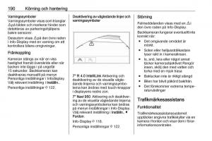 Opel-Zafira-C-FL-instruktionsbok page 192 min
