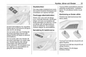 Opel-Zafira-C-FL-instruktionsbok page 33 min
