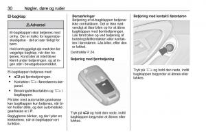 Opel-Insignia-A-Bilens-instruktionsbog page 32 min