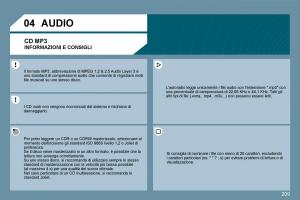 Peugeot-207-manuale-del-proprietario page 204 min