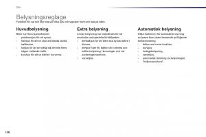 Peugeot-508-instruktionsbok page 138 min