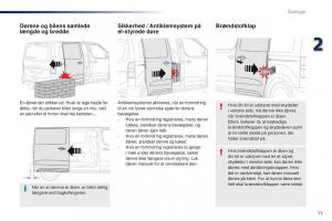 Peugeot-Traveller-Bilens-instruktionsbog page 75 min