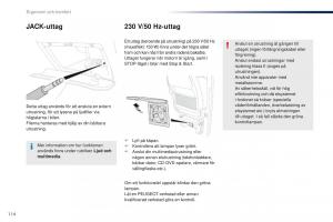 Peugeot-Traveller-instruktionsbok page 116 min