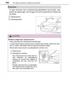 Toyota-C-HR-Bilens-instruktionsbog page 292 min