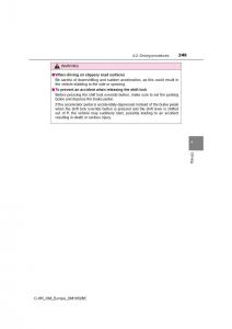 Toyota-C-HR-owners-manual page 249 min