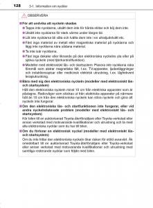 Toyota-C-HR-instruktionsbok page 128 min