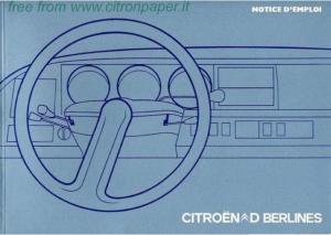 Citroen-DS-Berline-manuel-du-proprietaire page 1 min