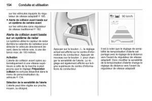 Opel-Zafira-C-manuel-du-proprietaire page 196 min