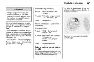 Opel-Zafira-C-manuel-du-proprietaire page 223 min