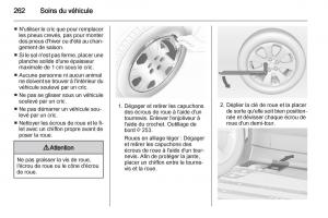 Opel-Zafira-C-manuel-du-proprietaire page 264 min