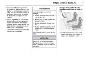 Opel-Zafira-C-manuel-du-proprietaire page 49 min