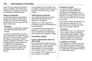 Opel-Zafira-C-FL-manuel-du-proprietaire page 142 min
