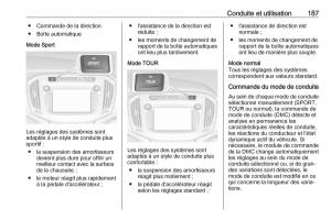 Opel-Zafira-C-FL-manuel-du-proprietaire page 189 min