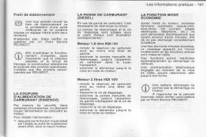 Peugeot-407-manuel-du-proprietaire page 162 min
