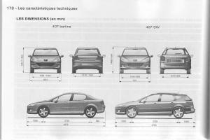 Peugeot-407-manuel-du-proprietaire page 179 min