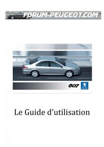 Peugeot-607-manuel-du-proprietaire page 1 min
