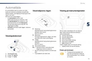 Peugeot-301-instruktionsbok page 75 min