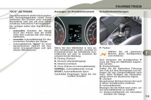 Peugeot-4007-Handbuch page 117 min