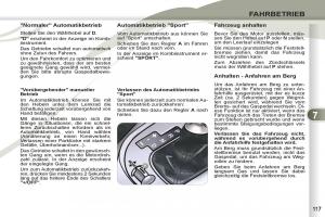 Peugeot-4007-Handbuch page 119 min