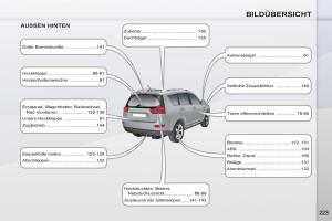 Peugeot-4007-Handbuch page 225 min