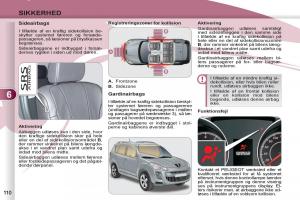 Peugeot-4007-Bilens-instruktionsbog page 112 min